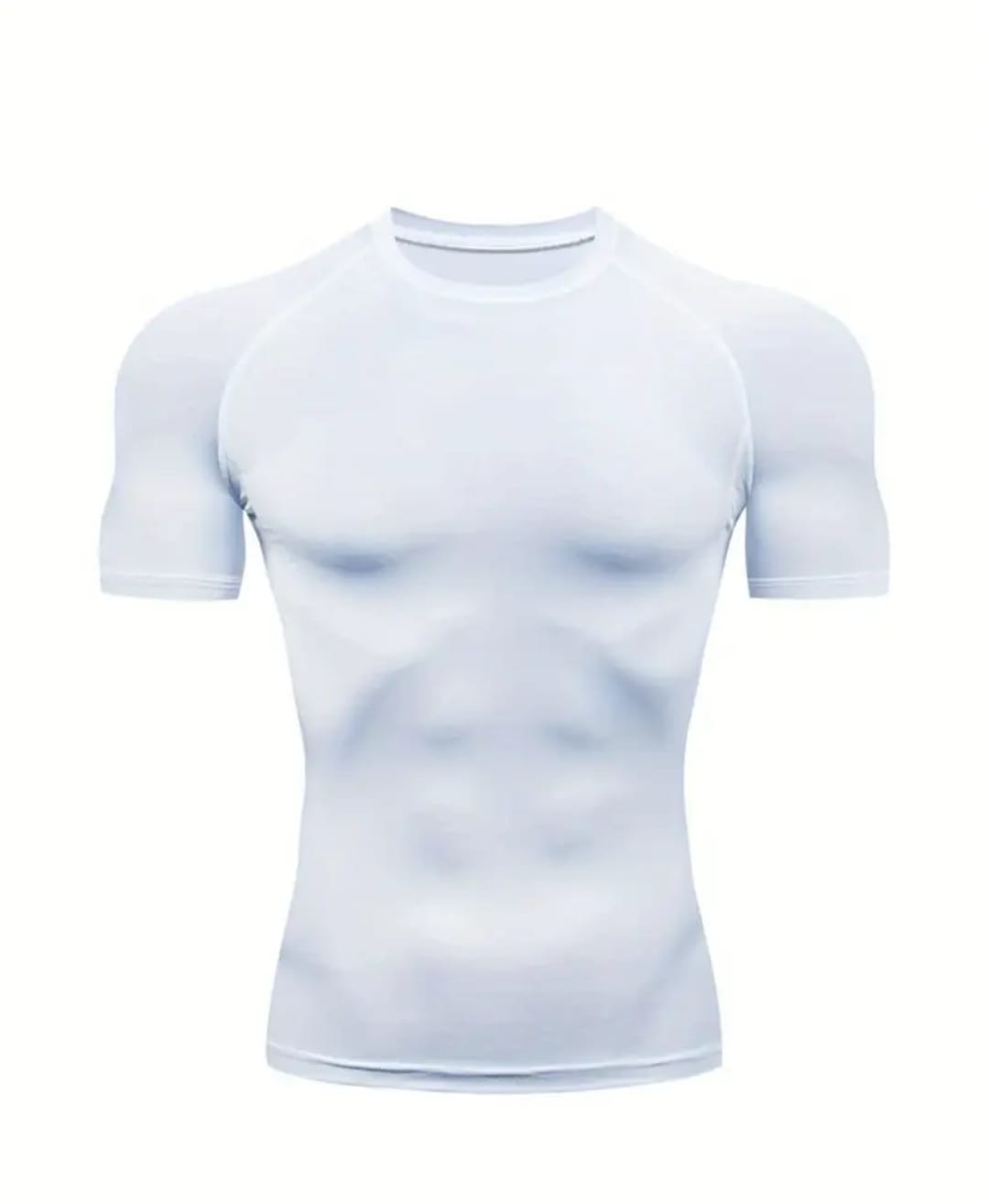 Camisa de compresión manga corta para hombre