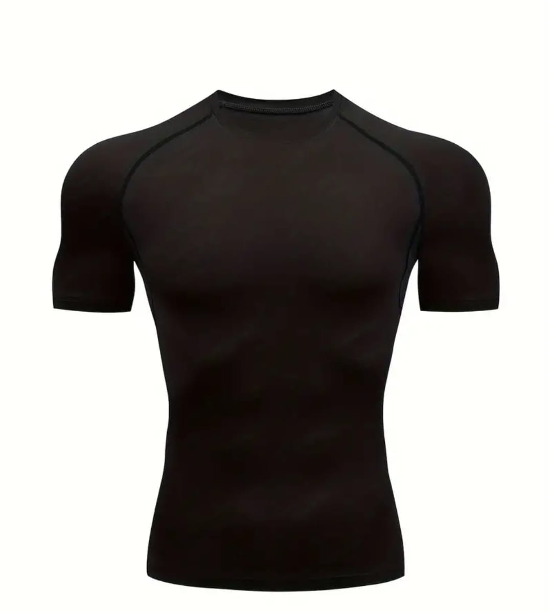 Camisa de compresión manga corta para hombre