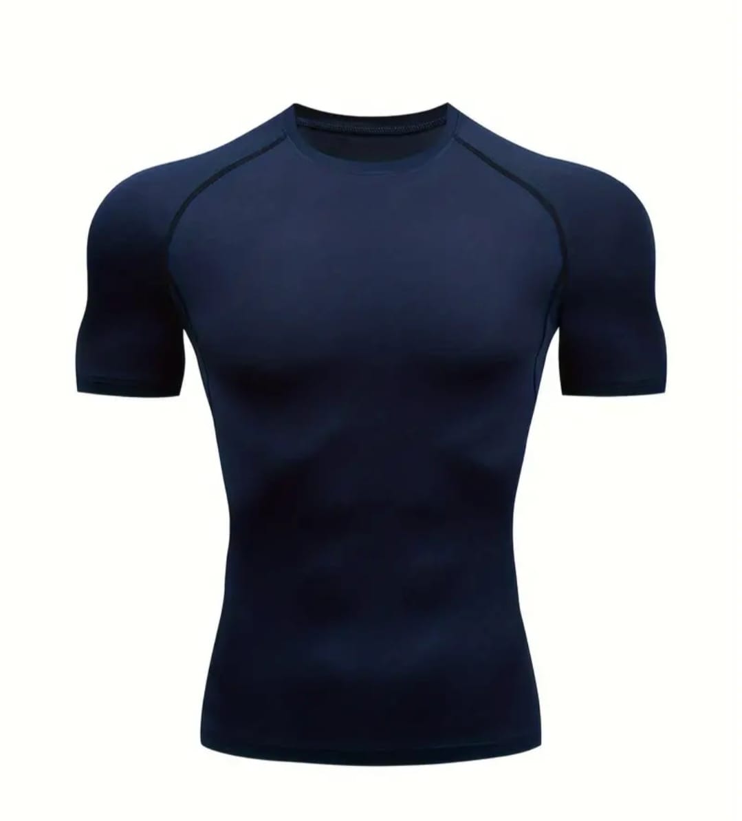 Camisa de compresión manga corta para hombre