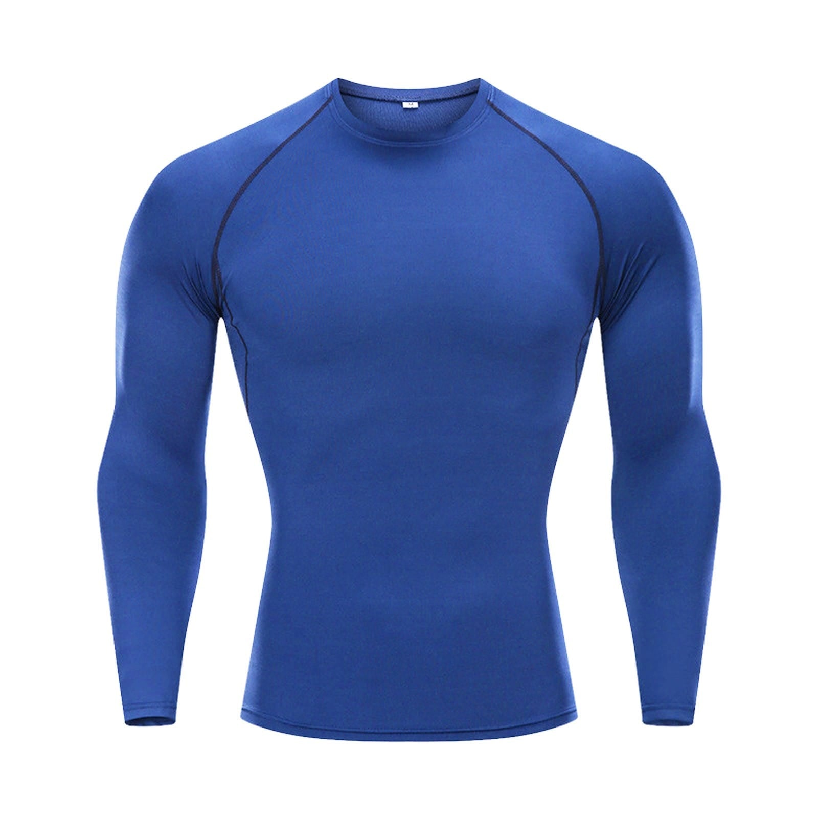 Camisa de compresión deportiva manga larga